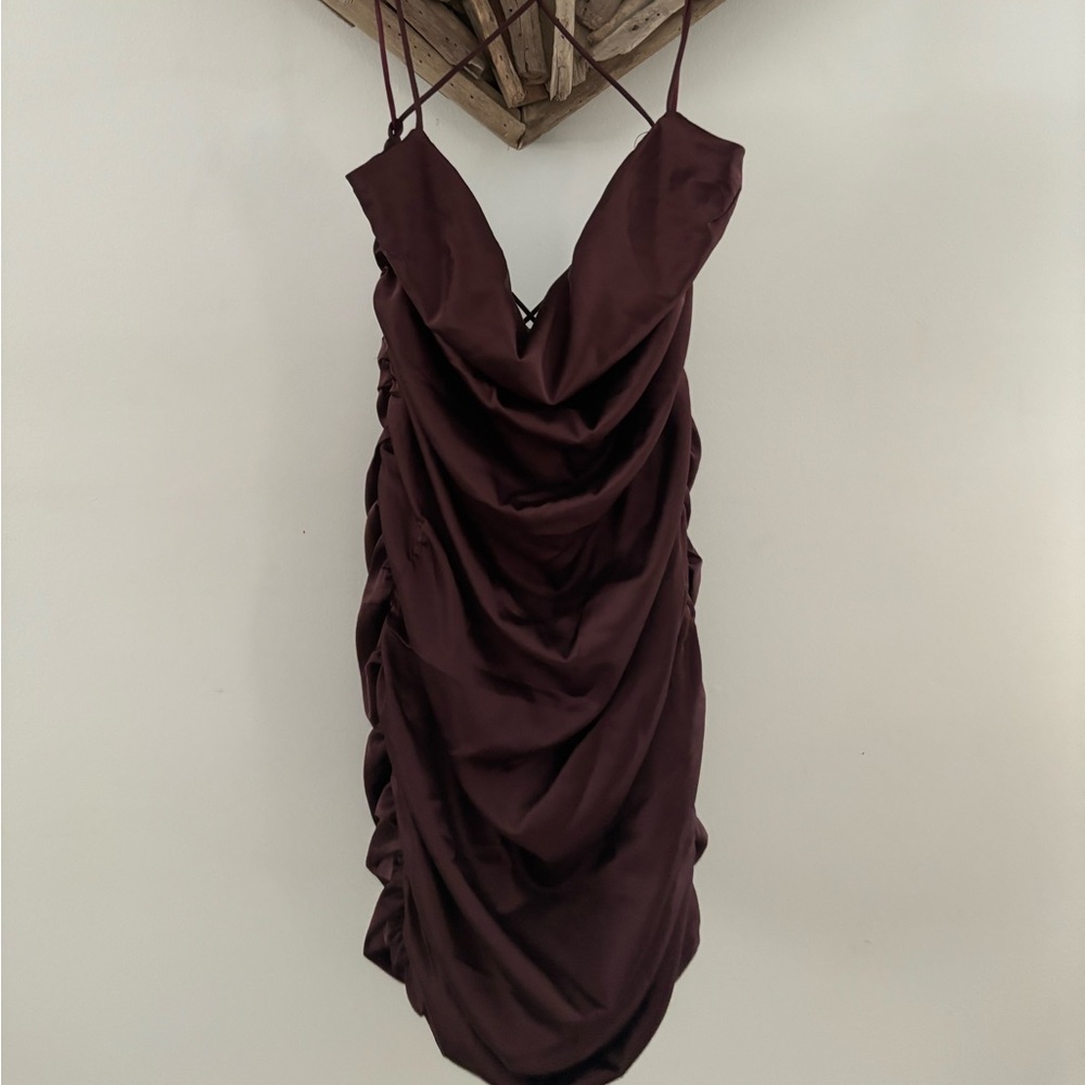 Medium brown Windsor dress